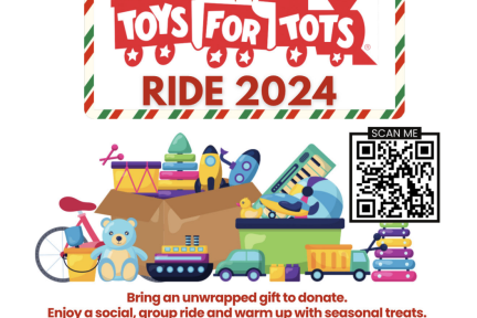 GBNEMBA Annual Toys for Tots Ride at The Fells 