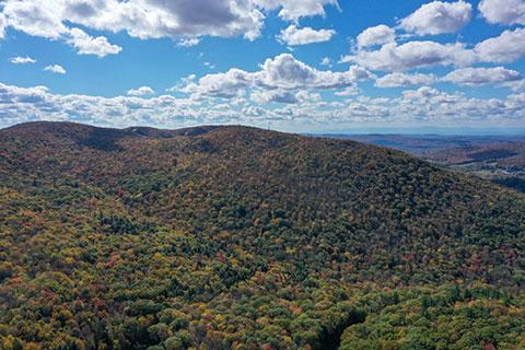 Shaker Ridge Trails in Western Massachusetts