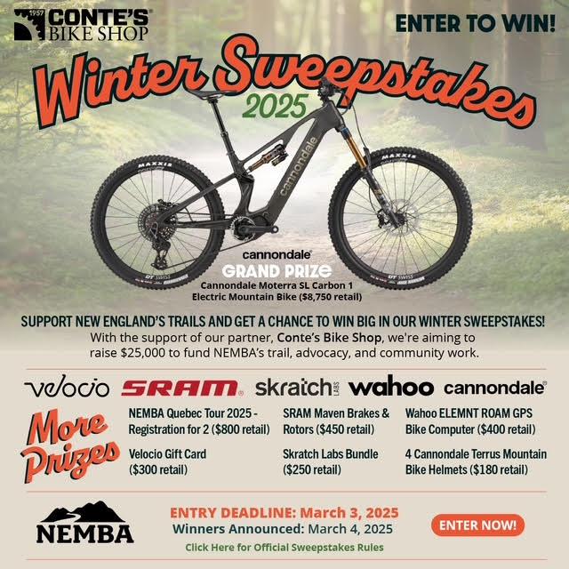 NEMBA Sweepstakes 2025